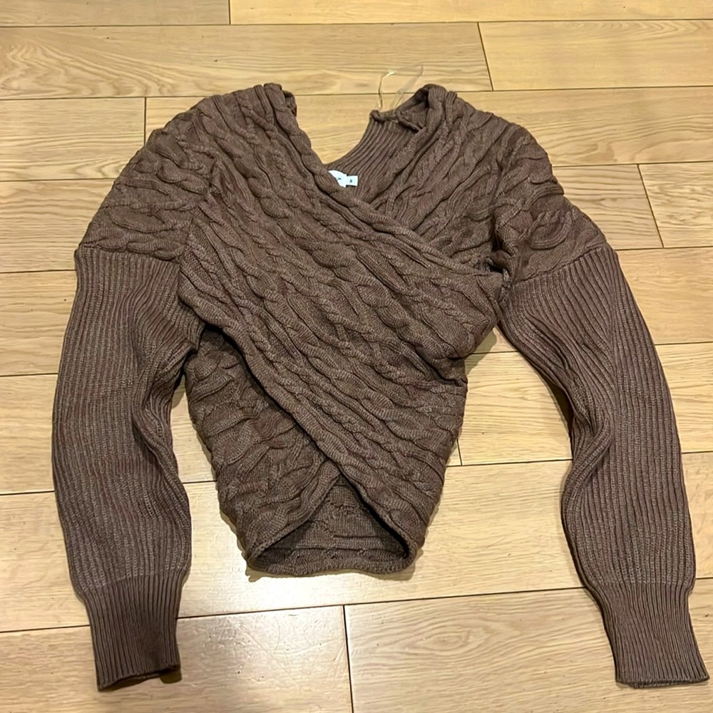 Petal & pup. small brown sweater. Never worn.